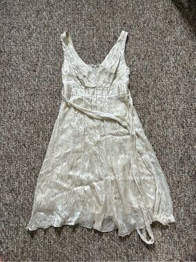Vintage Marciano Silk Fairycore Whimsigoth Cottagecore Y2K Romantic Dress